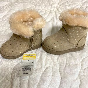 Cat & Jack fur boots